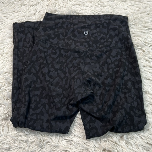 Lululemon Align Crop *21" Formation Camo Deep Coal Multi - Picture 3 of 5